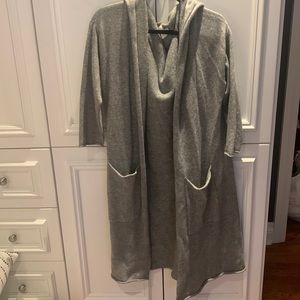 Achro long grey cardigan